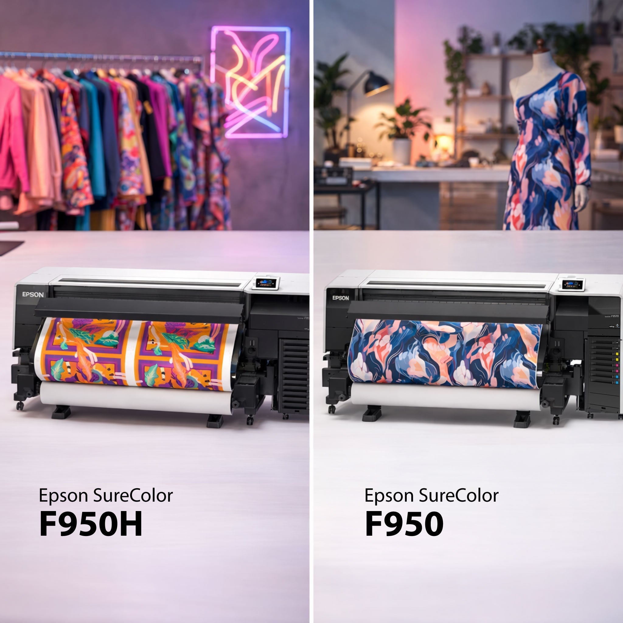 Epson SureColor F9570 vs F9570H, diferencias y comparativa
