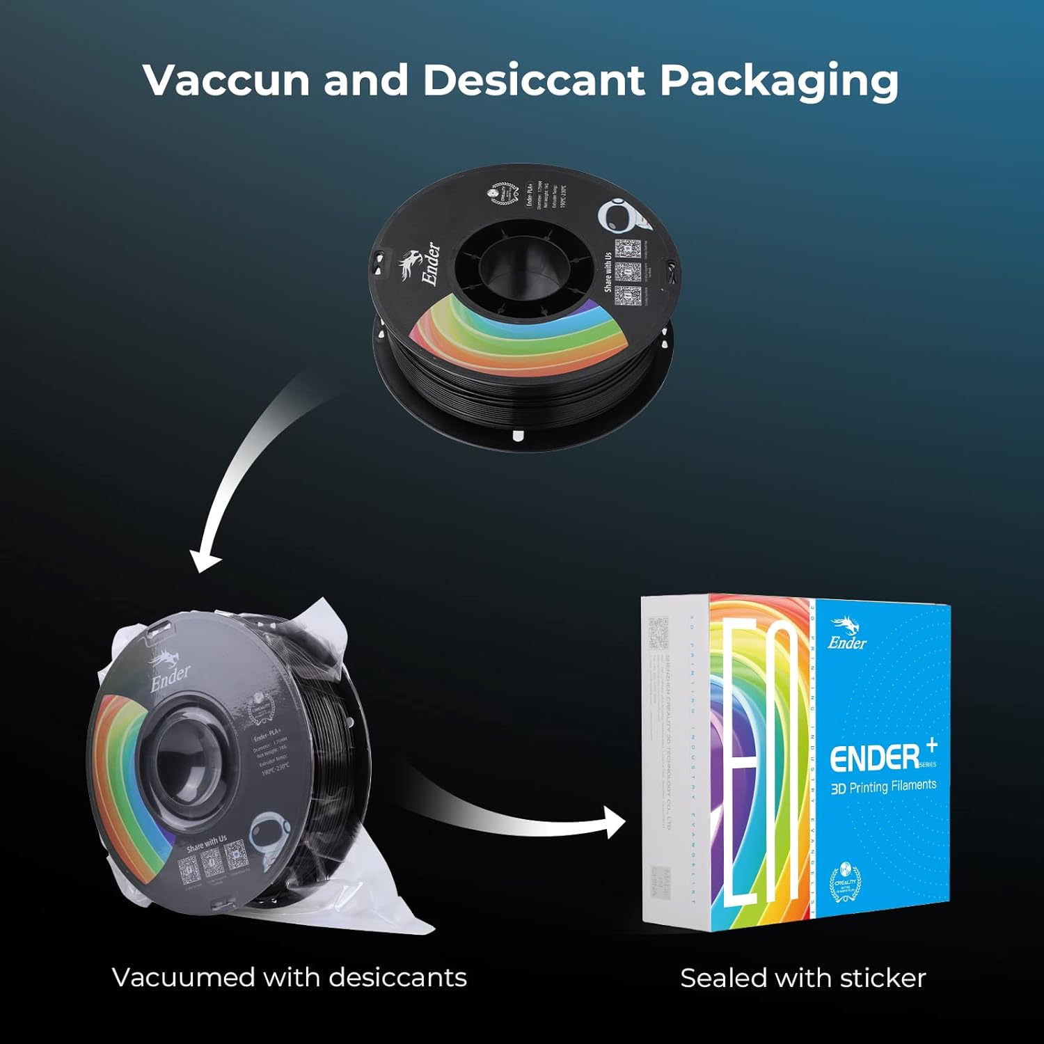 Filamento Ender PLA+ de Creality