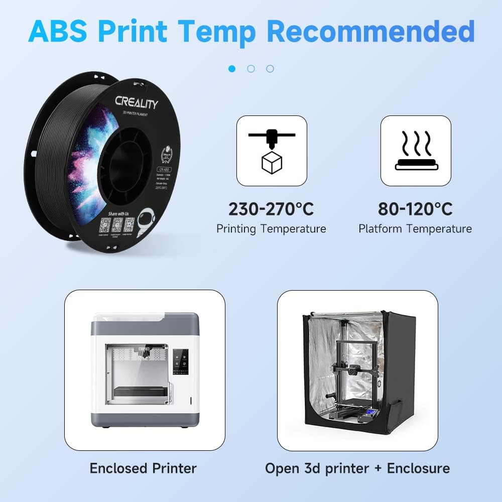 Filamento CR-ABS de Creality