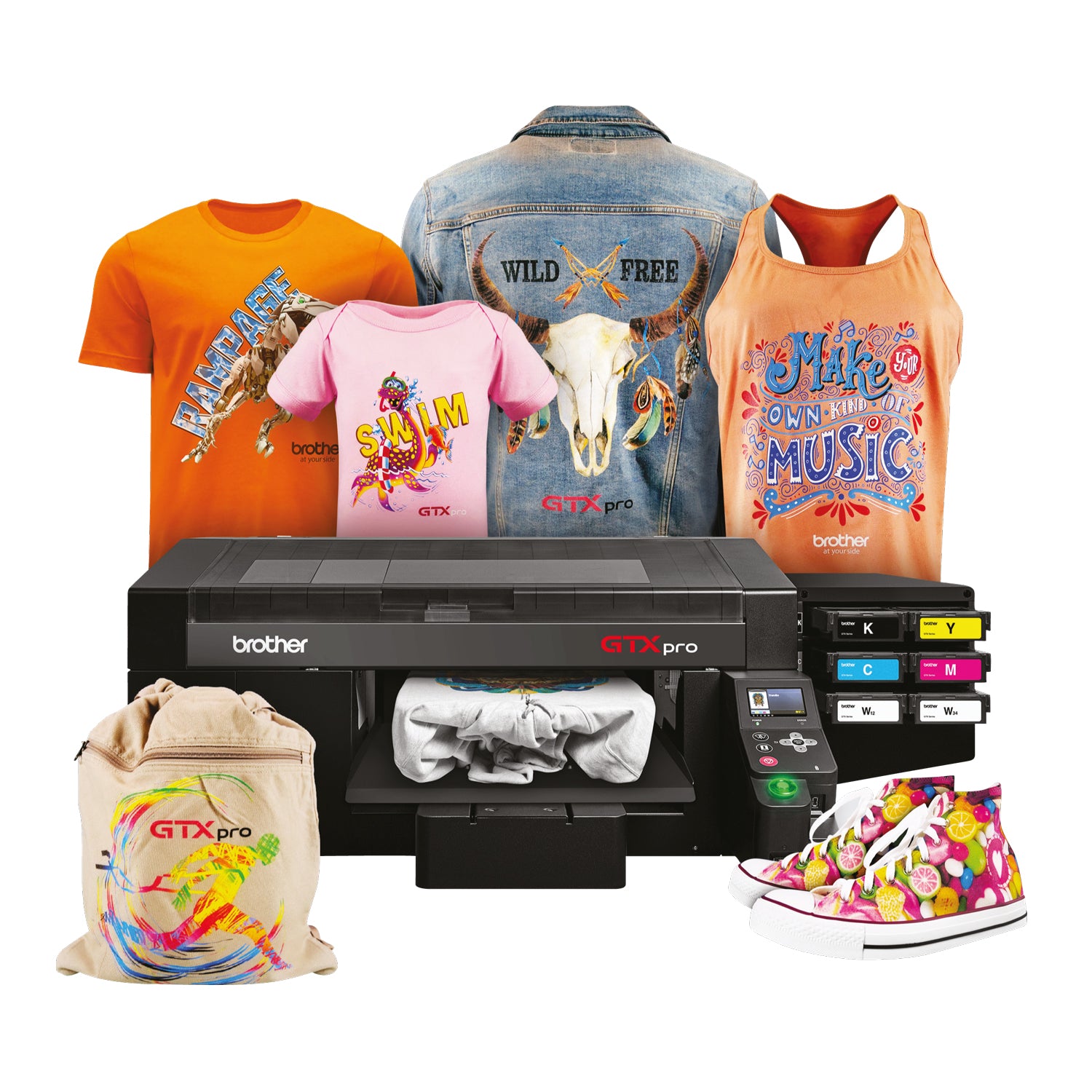 Brother GTX Pro - Impresora Textil Directa (DTG) de Alta Productividad