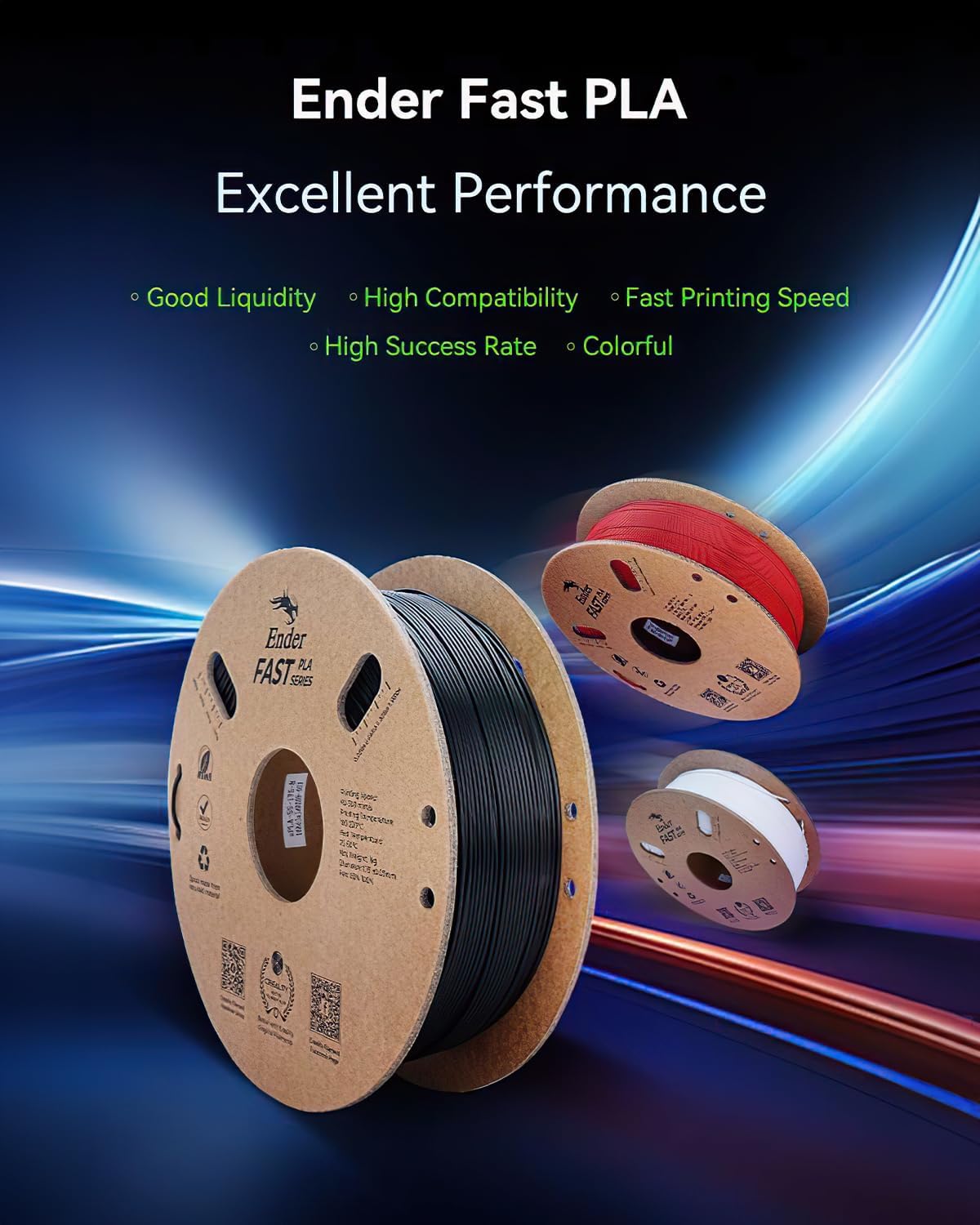 Filamento Ender Fast PLA de Creality