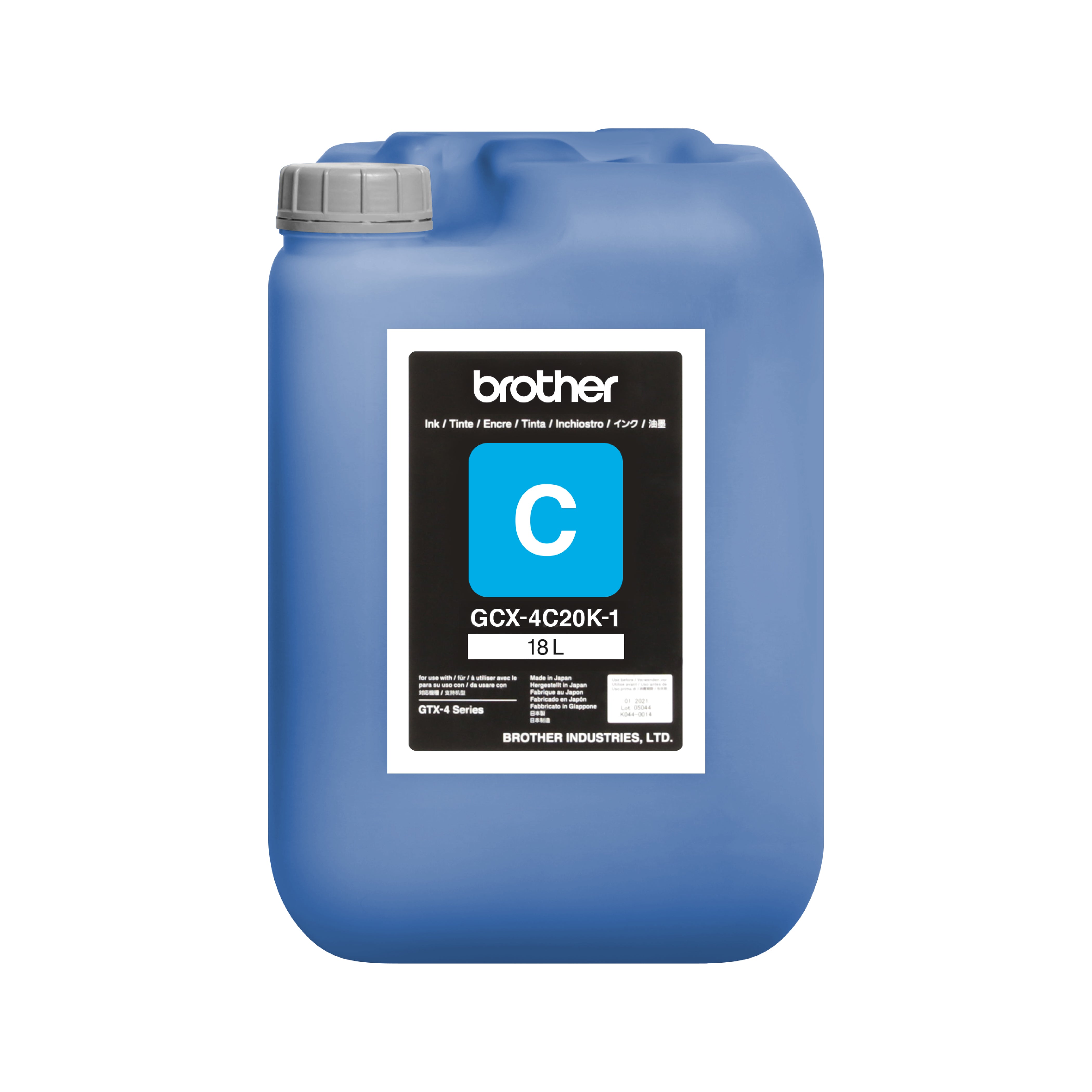 Tinta GTX 18 L Para Impresora Textil GTX Pro Bulk Brother