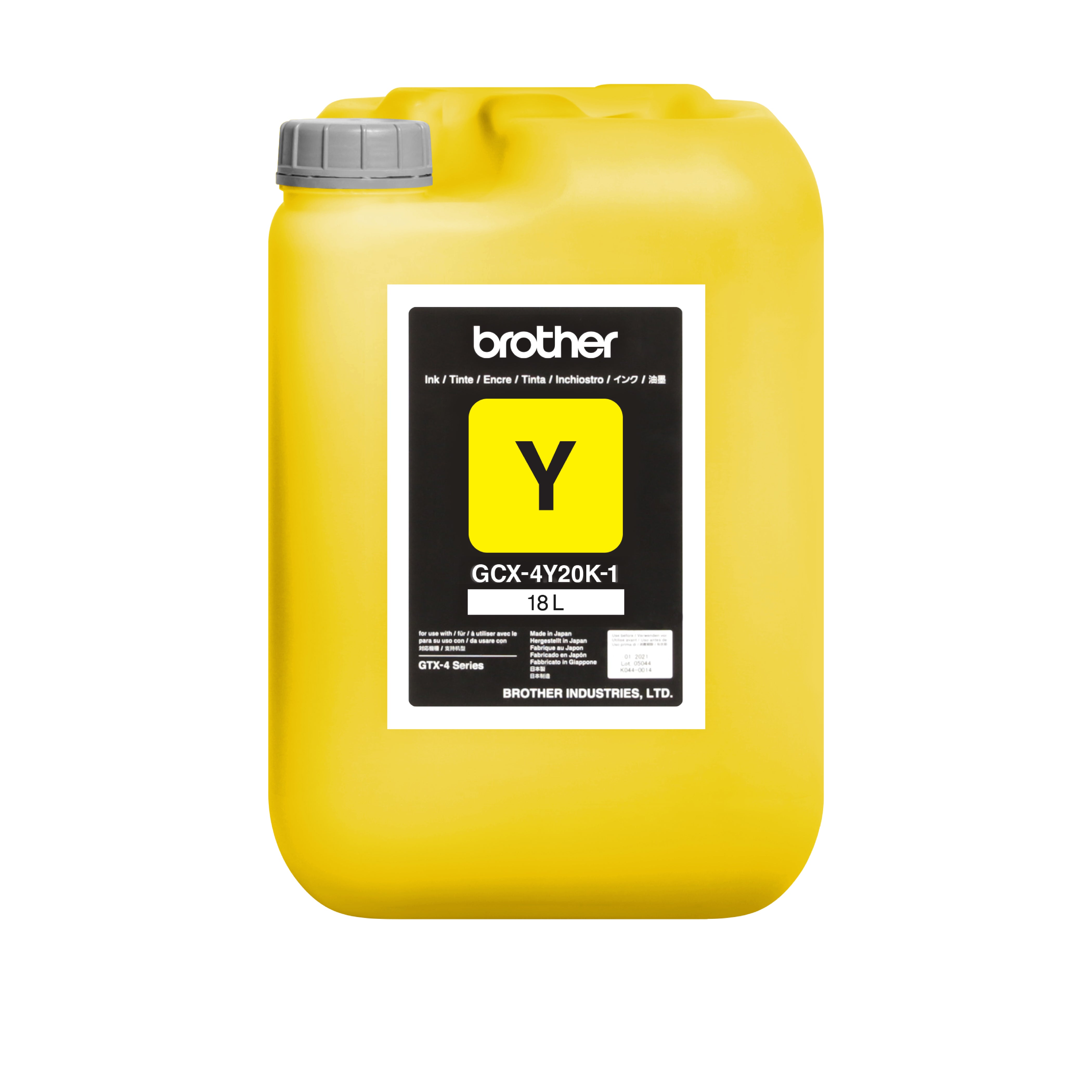 Tinta GTX 18 L Para Impresora Textil GTX Pro Bulk Brother