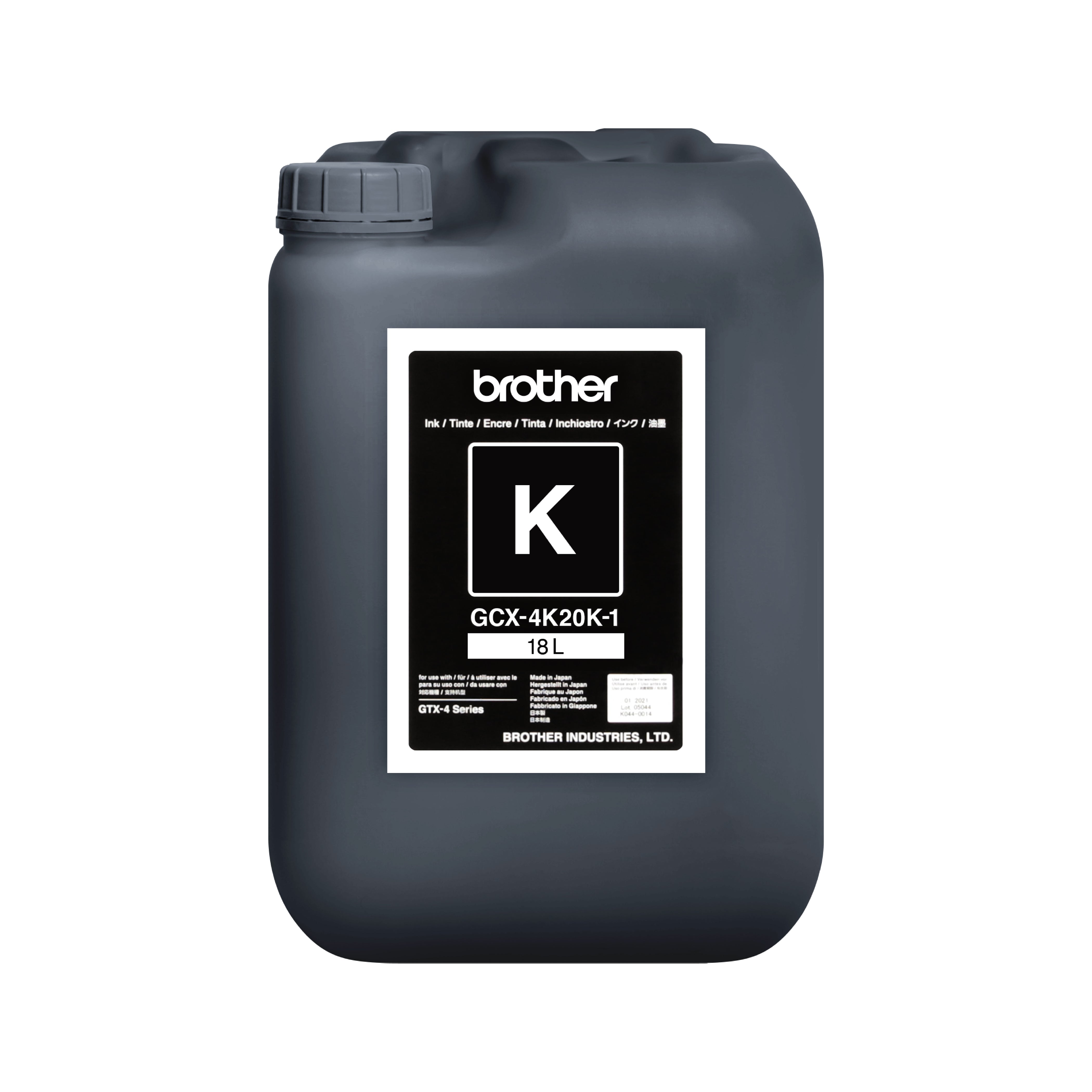Tinta GTX 18 L Para Impresora Textil GTX Pro Bulk Brother