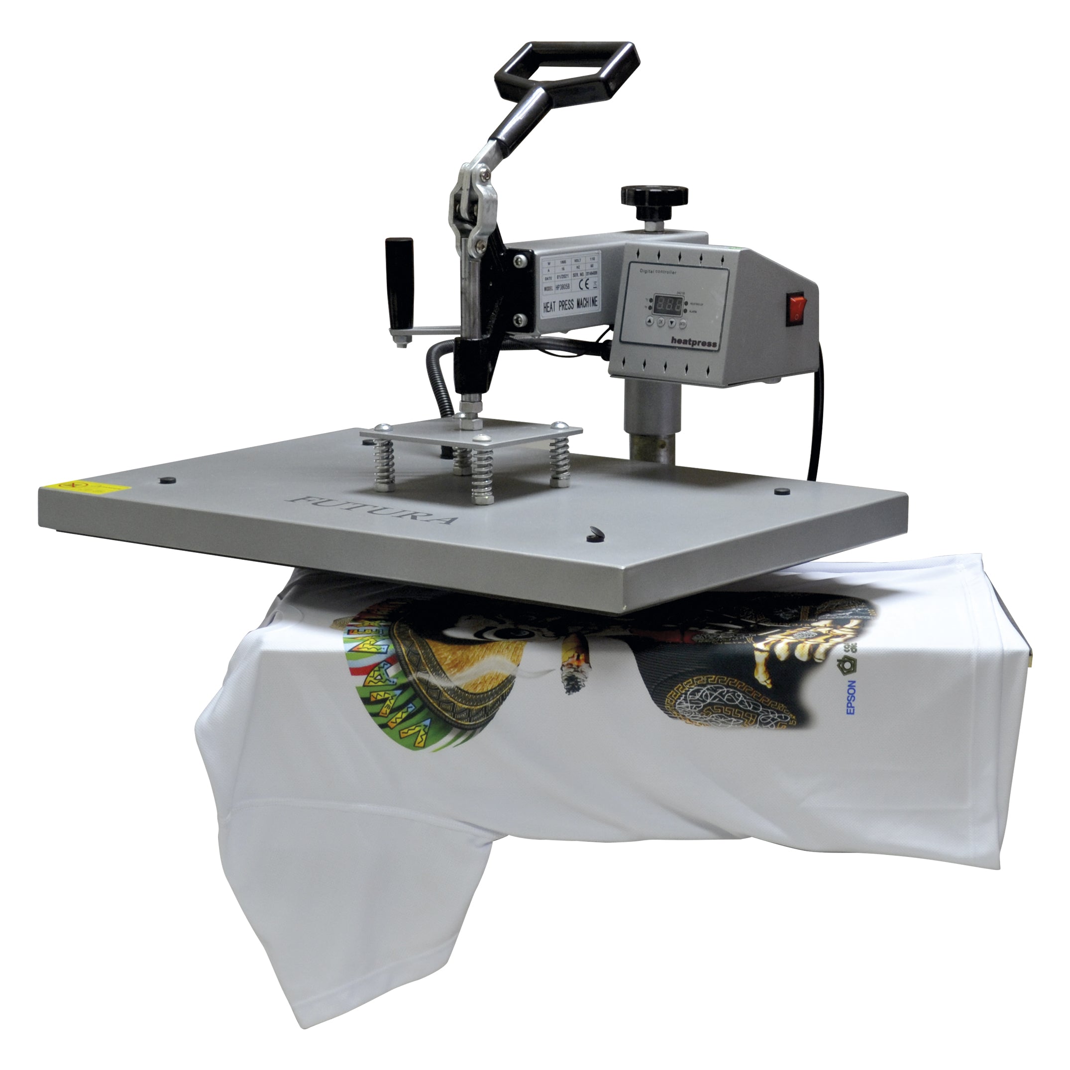 Plancha transfer giratoria para Sublimado Futura 3805B