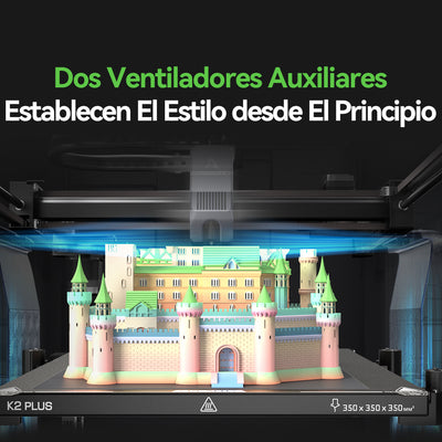 Impresora 3D Creality K2 Plus Combo