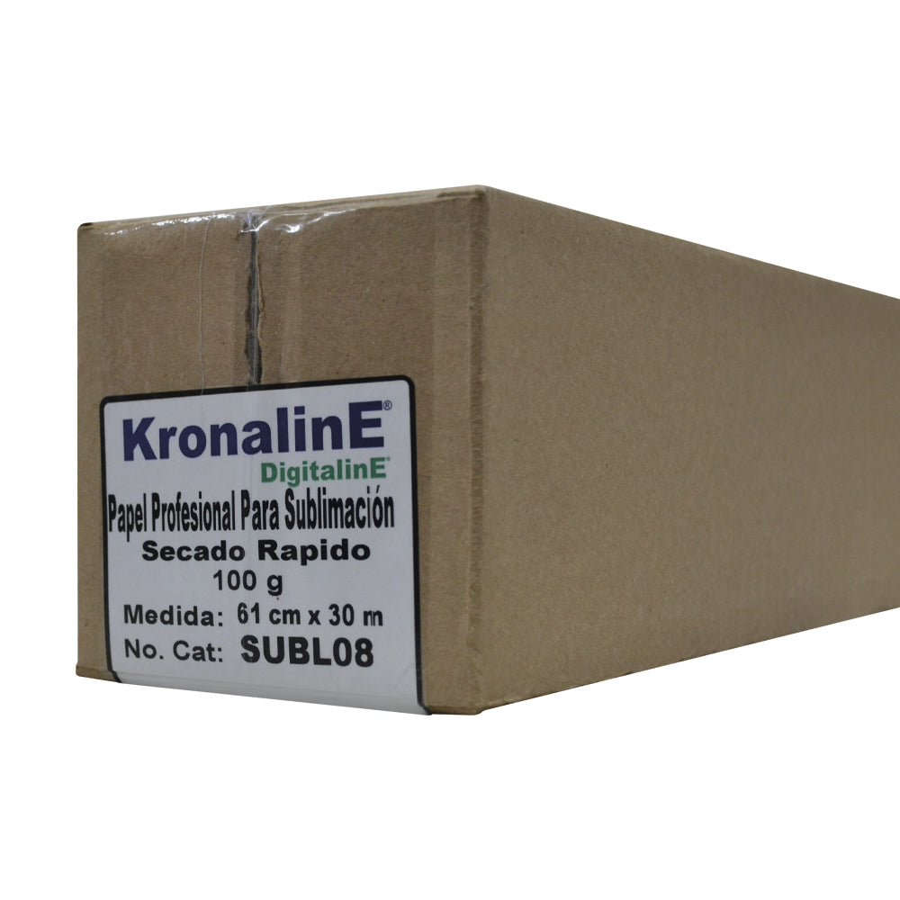 Papel Profesional Para Sublimación Secado Rápido - Rollo Kronaline