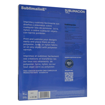 Hojas Carta Premium - Papel Sublimar Kronaline
