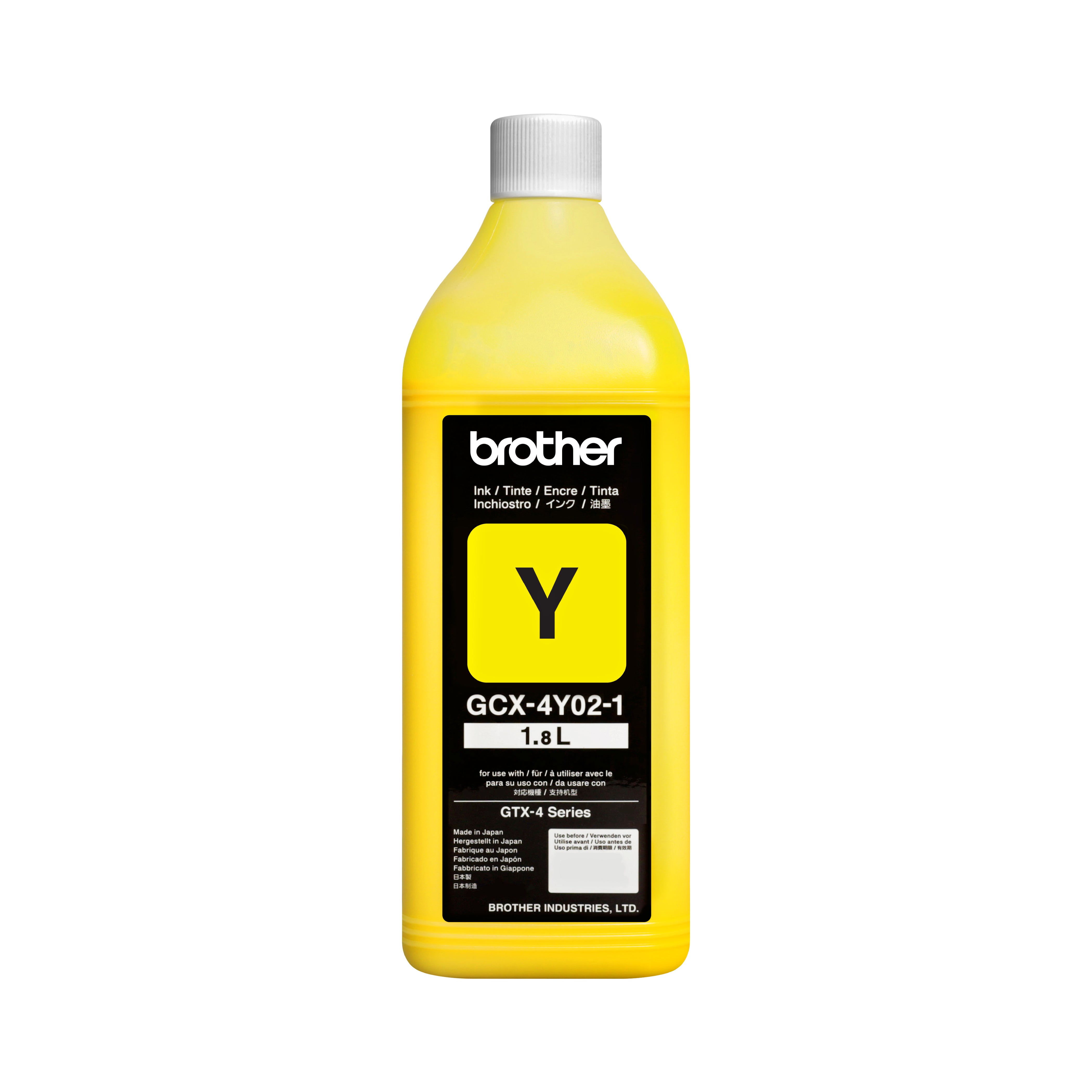 Tinta GTX 1.8 L Para Impresora Textil GTX Pro Bulk Brother